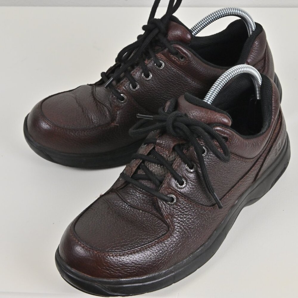 Dunham by New Balance Windsor Leather Waterproof Outdoor Brown Oxfords US 9D UK8